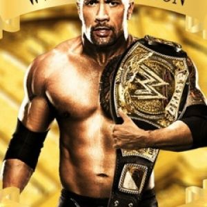 Campeão da WWE Dwayne Johnson