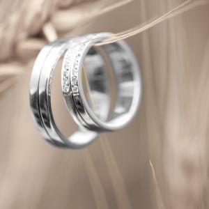 Anéis de Casamento Elegantes