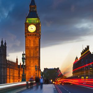 Big Ben ao Crepúsculo