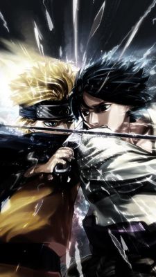 Batalha entre Naruto e Sasuke
