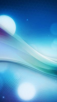 Fundo Abstrato de Ondas Azuis