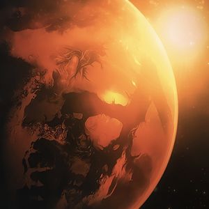 Planeta Vermelho Misterioso