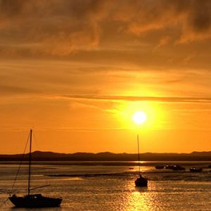 Pôr do Sol sobre a Água