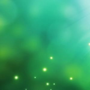 Fundo Verde com Flores