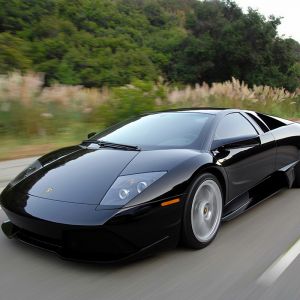 Lamborghini Murcielago em Movimento
