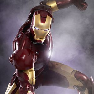 Iron Man Posição de Ação