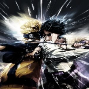 Batalha entre Naruto e Sasuke