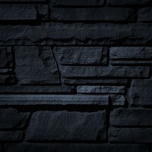 Textura de Parede de Pedra Escura