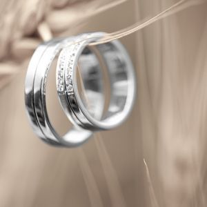 Anéis de Casamento Elegantes