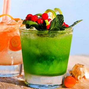 Coquetéis de verão refrescantes