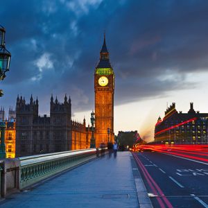Big Ben ao Crepúsculo
