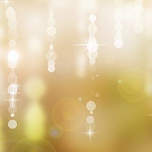 Fundo Bokeh Dourado