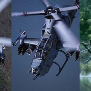 Imagens de Ação do Helicóptero Apache
