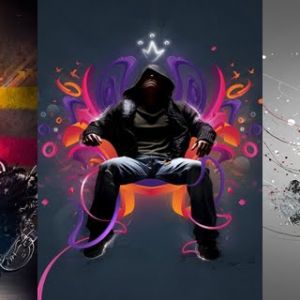 Arte Dinâmica de Esportes de Ação