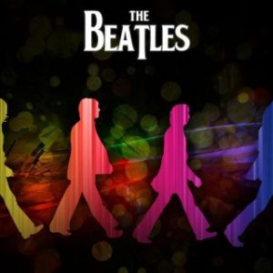 Silhuetas Coloridas dos Beatles