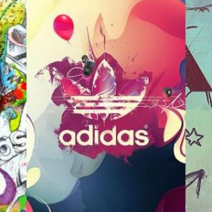 Arte do Logo Adidas
