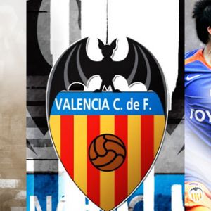 David Villa Valencia CF Papel de Parede