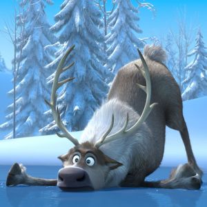 Personagem Rena de Frozen