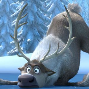 Personagem Rena de Frozen