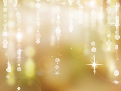 Fundo Bokeh Dourado
