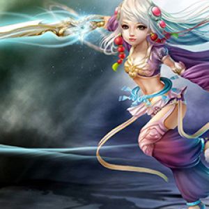 Personagem Fantástico com Espada