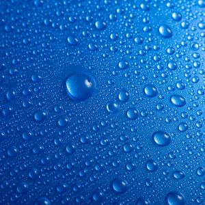 Gotas de água azuis