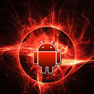 Arte Abstrata do Logo Android