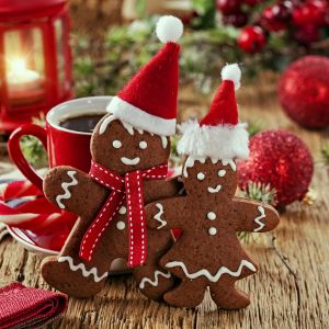 Biscoitos de Gengibre Natalinos