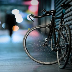 Cena Noturna de Bicicleta Urbana