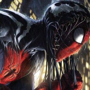 Arte do Homem-Aranha Venomizado