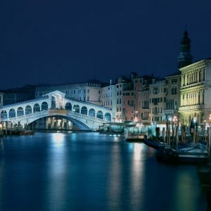 Ponte Rialto à Noite