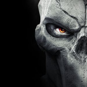 Cráneo Misterioso com Olho Brilhante