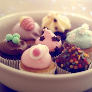 Cupcakes Coloridos