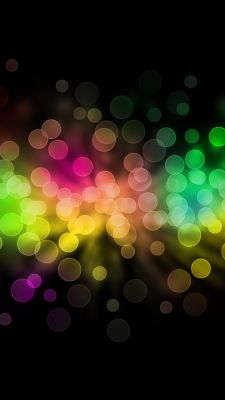 Bokeh Abstrato Colorido