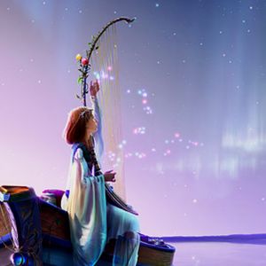 Cena de Fantasia com Auroras