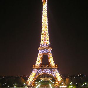 Luzes Noturnas da Torre Eiffel