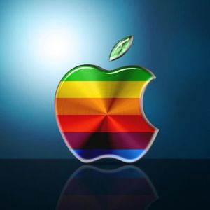 Logo Colorido da Apple