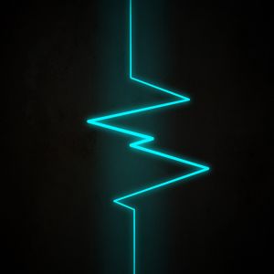 Padrão Zigzag Neon