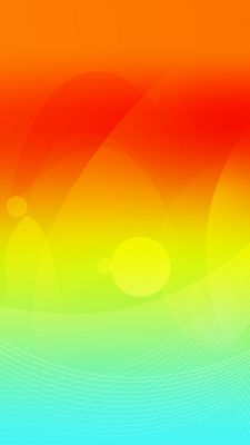 Arte Abstrata com Gradiente Vibrante