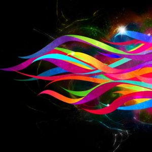 Ondas Abstratas Coloridas