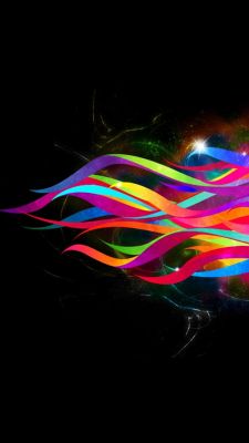 Ondas Abstratas Coloridas