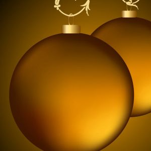 Ornamentos de Natal Elegantes
