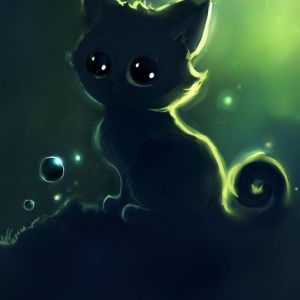 Ilustração de Gato Fofo
