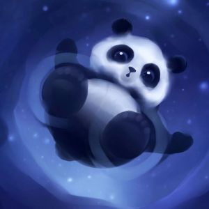 Panda Fofo no Espaço