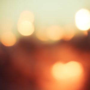 Fundo Bokeh Suave com Corações