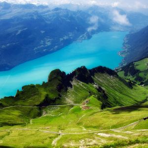 Deslumbrante paisagem suíça