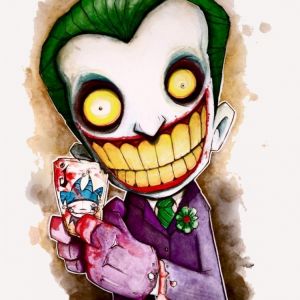 Arte do personagem Joker