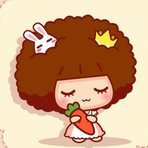 Personagem Fofo com Cenoura