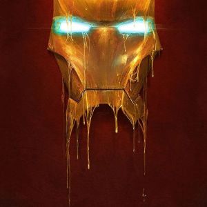 Arte do Capacete do Homem de Ferro