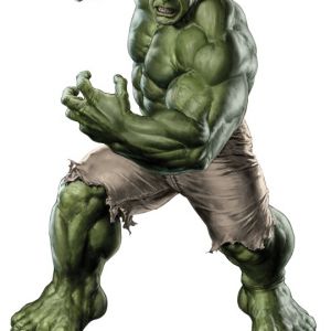 Hulk em Pose de Ação